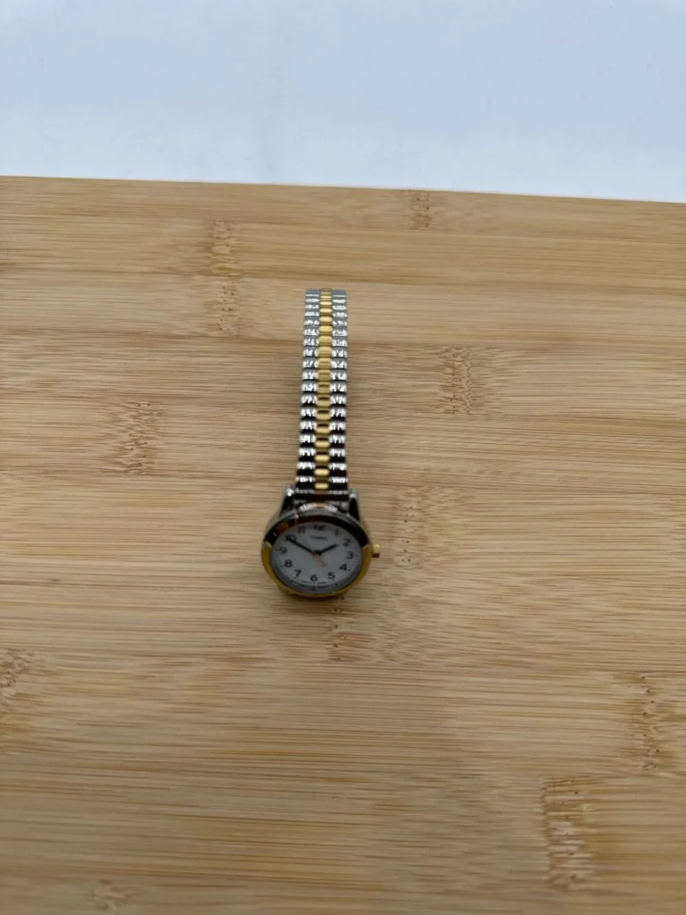 Timex Women's Essex Avenue Two-Tone Stainless Steel Expansion Band Watch T2N068